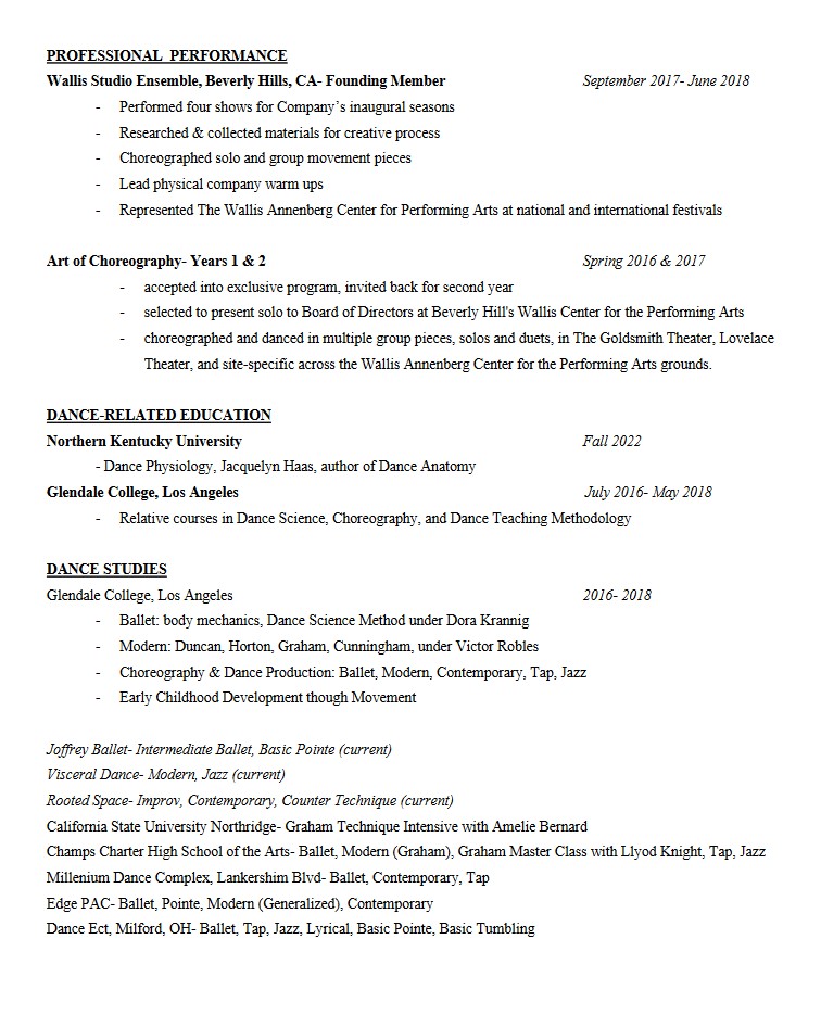 Jayde Kief Teaching Resume Jan 2024 page 2